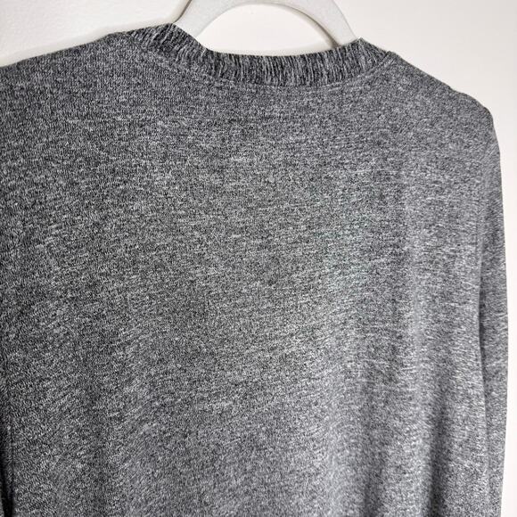 Cuddl Duds Seriously Soft Three Button Front Cardigan Size PXL Heathered Gray - Picture 9 of 10